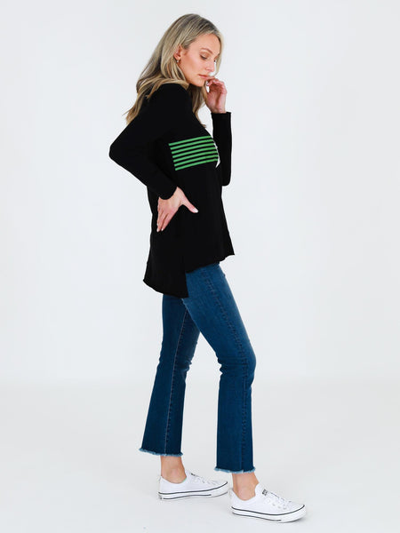 Tiger Star Stripes L-S Tee