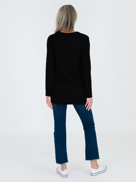 Tiger Star Stripes L-S Tee