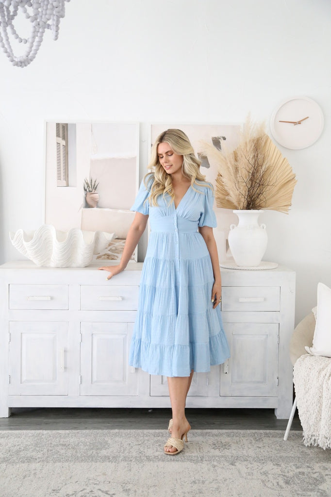 maya midi dress Show Me Your Mumu Maya Midi Dress in Pink