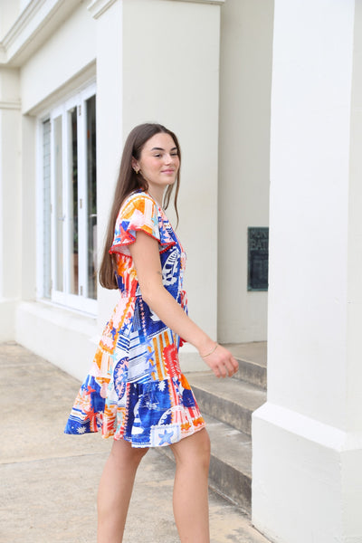Nautical Tie Dress