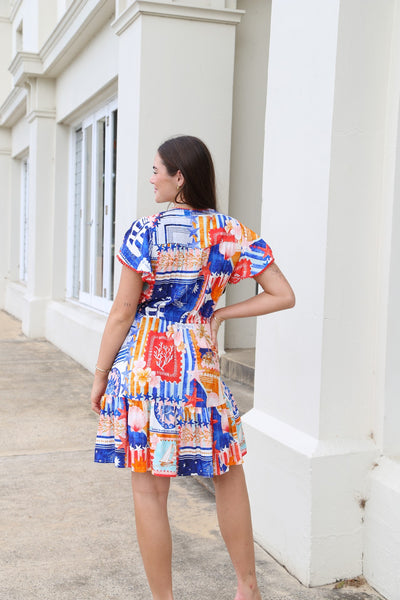 Nautical Tie Dress