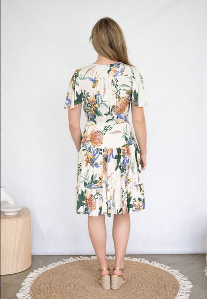 Short Floral Selma Dress