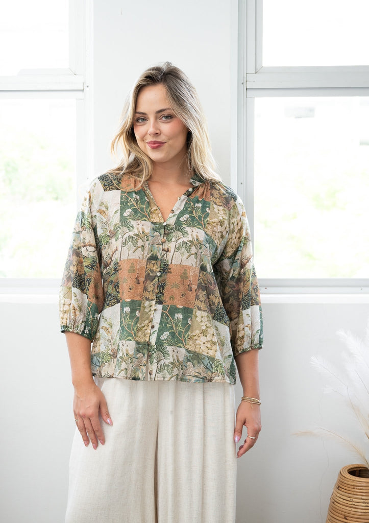 Jungle Patch Blouse