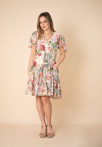 Rosy Short Dress