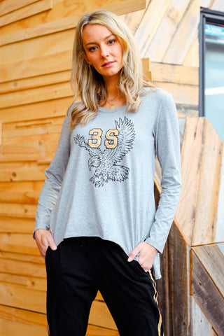 Eagle Glory W/Logo L/S Tee